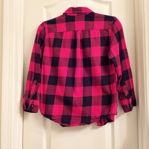 Faded Glory Red Plaid |L| - Picture 5 of 6
